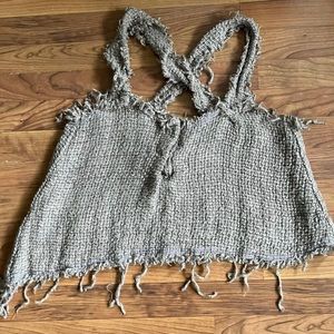 Magnolia Pearl super soft burlap top